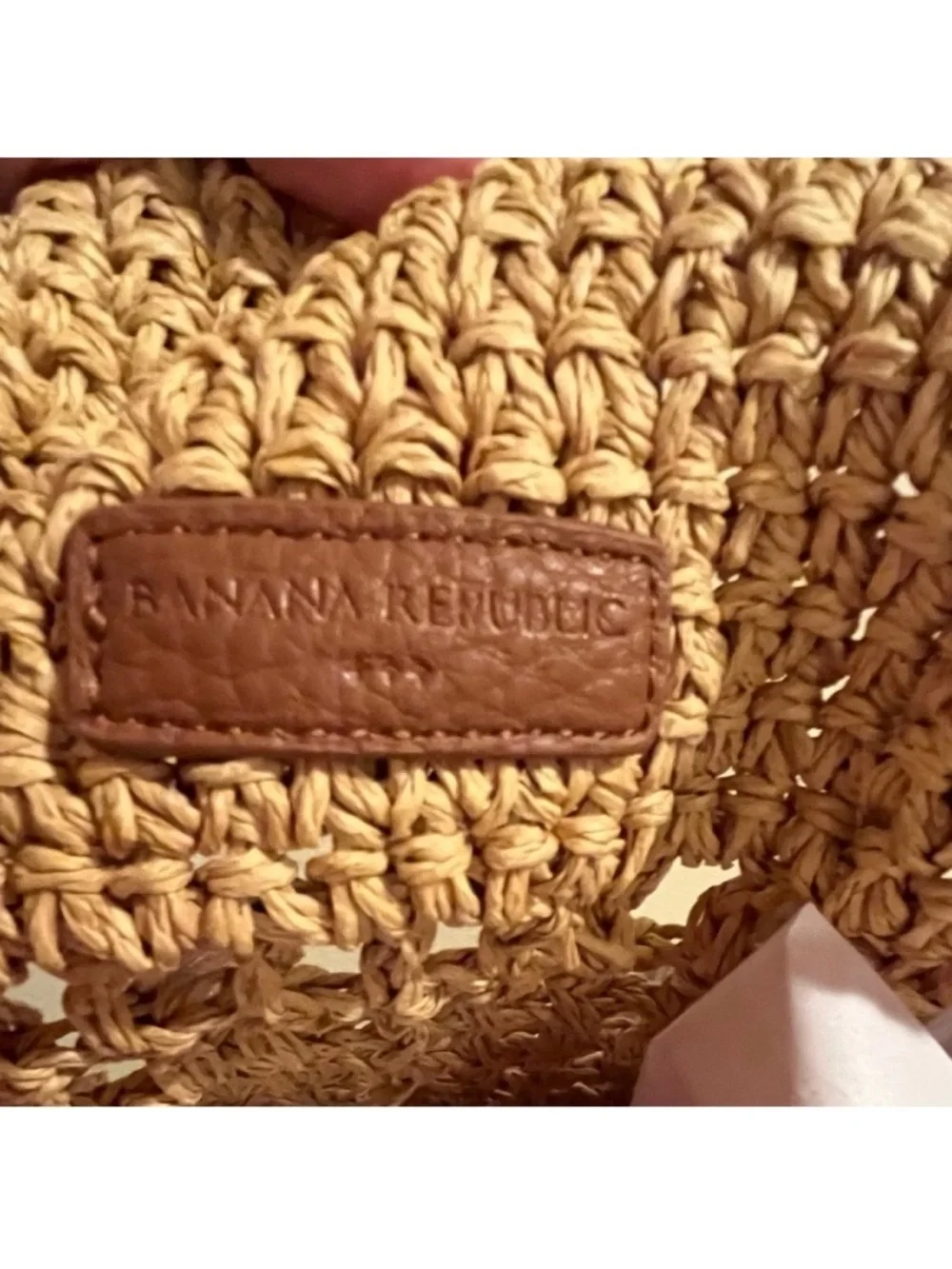 🆕- Banana Republic-Handwoven Summer Tote Bag